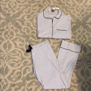 Women’s J Crew Baby Blue New with Tags Pajama Set